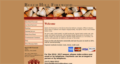Desktop Screenshot of beechhillfirewood.com